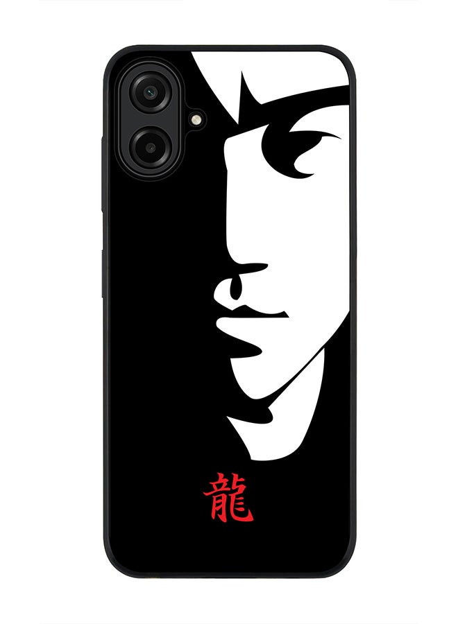 Stylizedd For Samsung Galaxy A07 4G Case,Slim fit Camera Protection, Shockproof Thin Phone cover  - Tibute - Bruce Lee (Black)