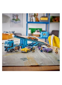 LEGO LEGO City Car Transporter Truck with Sports Cars 60408  - Image 4