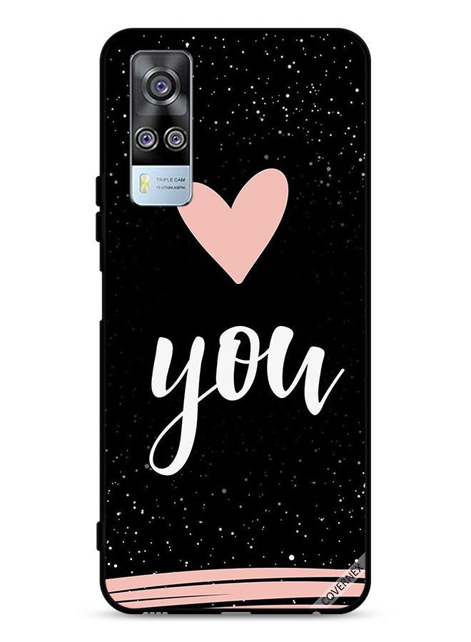 Covernex vivo Y51 2020 Protective Case Cover Love You - Image 1
