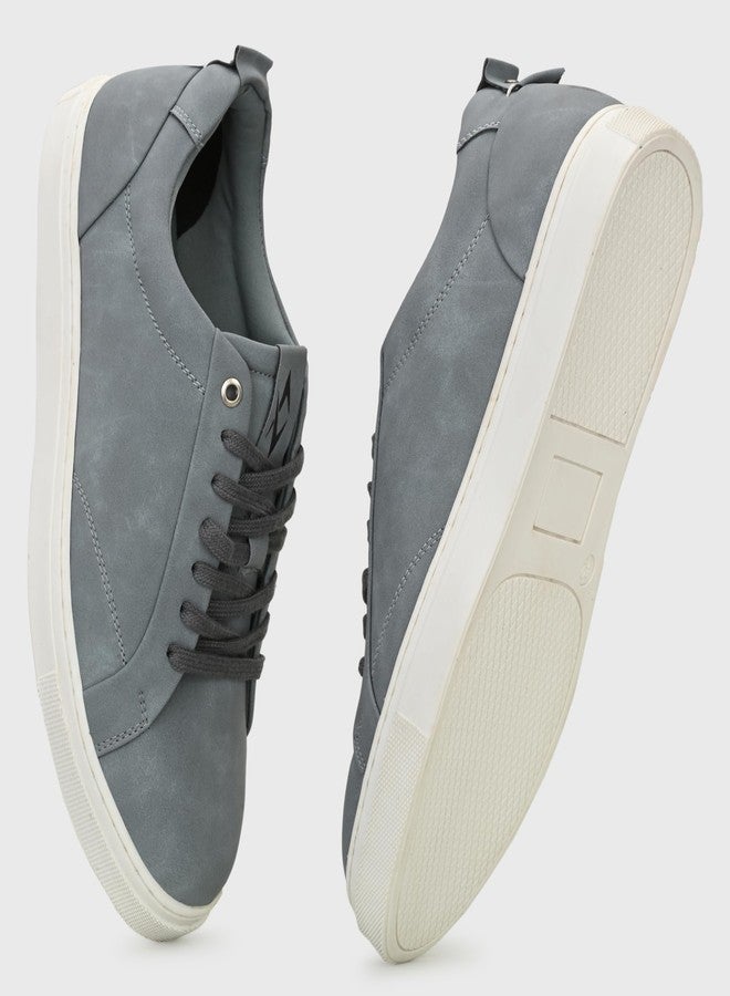 كروزر حذاء رياضي رجالي من كروزر باللون الرمادي الفاتح، مقاس 8 بريطاني (2504-4) - Image 5