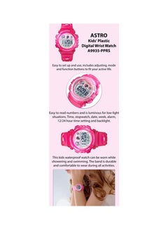 ASTRO Astro A9935-PPRS Kids Digital Display Watch & Plastic Strap Red  - Image 2