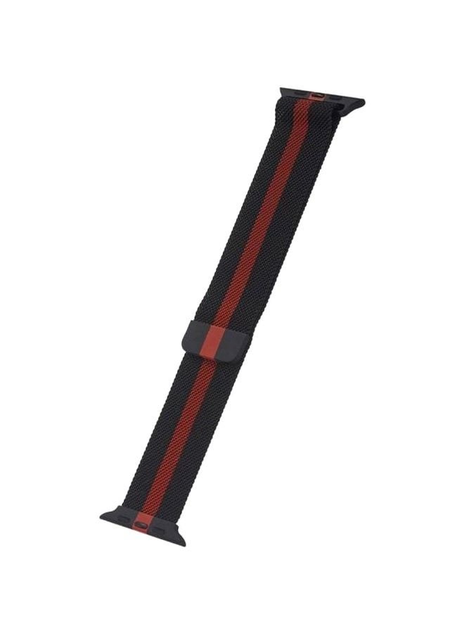 Beauenty Replacement Band Apple Watch 42mm/44mm Black/Red