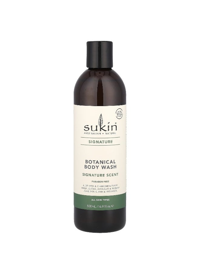 Sukin Sukin, Signature, Botanical Body Wash, 16.9 fl oz (500 ml)  - Image 1