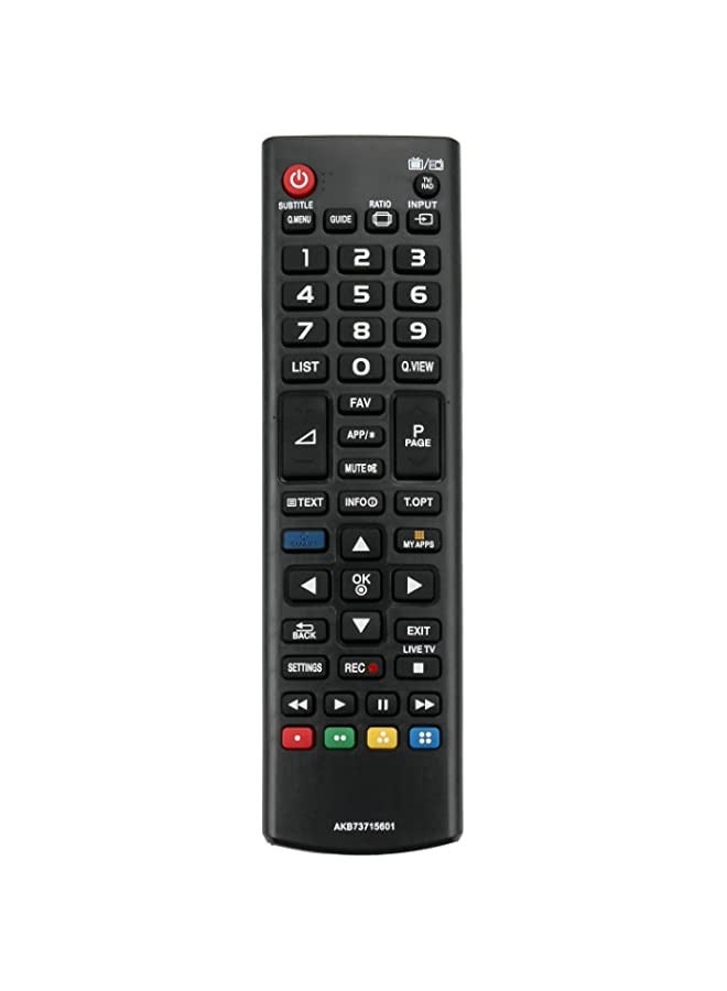 erorex New AKB73715601 Replace Remote Control for LG LCD LED TV 32LA6608-ZA 32LA660S-ZA 32LA660V-ZA 32LA6628-ZC 32LA662S-ZC 32LA662V-ZC 32LA6678-ZB 32LA667S-ZB 32LA667V-ZB 32LA6698-ZE 32LA669S-ZE
