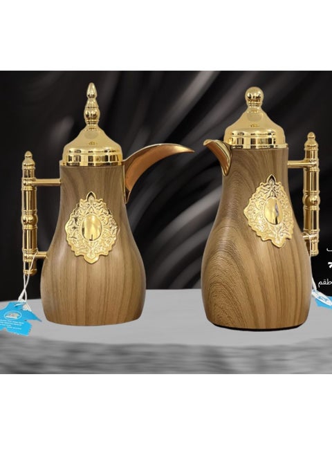 Elegance thermos set for Tea and Coffee from Golden Home 2 pieces