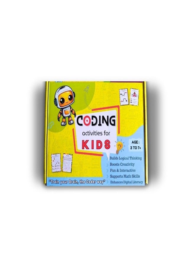 EDUSTAR Coding Kit | 3-Level Coding Kit for Young Thinkers | The Beginner’s Coding Kit | Play to Code: Fun with Logic & Learning | Brainy Coders: Learn Logic The Fun Way ! - Image 1