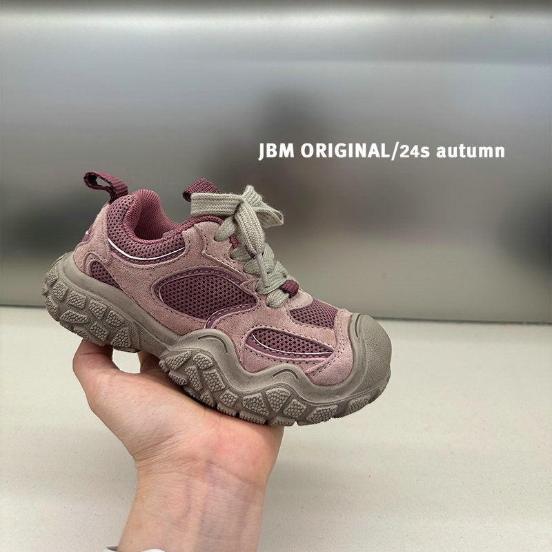 2025 Children'S Sneaker Outdoor Hiking Shoes For Boys And Girls Korean Casual Shoes Running Shoes - Image 1