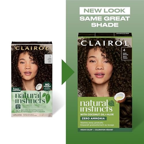 Clairol Natural Instincts DemiPermanent Hair Dye 2BB Blue Black AmmoniaFree Vegan Hair Color with Coconut Oil Aloe Vera Pack of 3 - Image 3