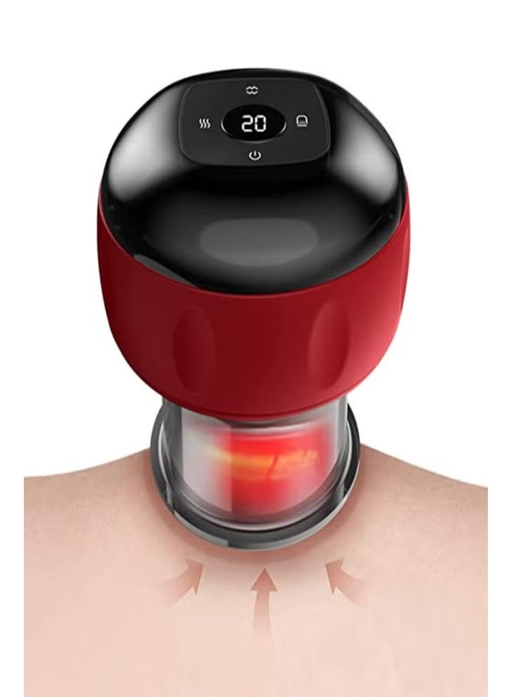 Smart Dynamic Cupping Therapy Set Cellulite Massager 3 in 1 Vacuum Therapy Machine Cellulite Remover Gua Sha Massage Tool with12 Level Temperature and Suction massage machine - Image 1