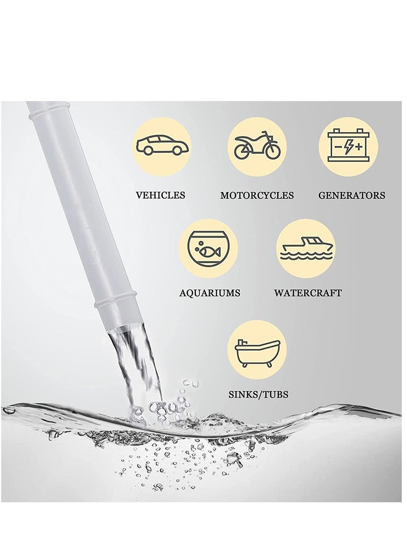 Furtey Handheld Electric Liquid Transfer Pump,Pumps Up to 2.5 Gallons Per Minute,Liquid Siphon Pump,Multi-Function Portable Pump for Fuel Oil Water Gas Fish Tank, Battery Not Included - Image 4