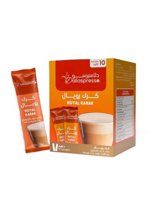 Dallaspresso Royal Karak Tea With Saffron 15Gmx10