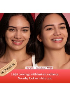 Dot & Key Strawberry Dew Tinted Sunscreen Spf 50+ Pa++++ - 01 Porcelain | Protection Against Ua/Ub | Broad Spectrum, Water & Sweat Resistant | For All Skin Types | 50Ml  - Image 2