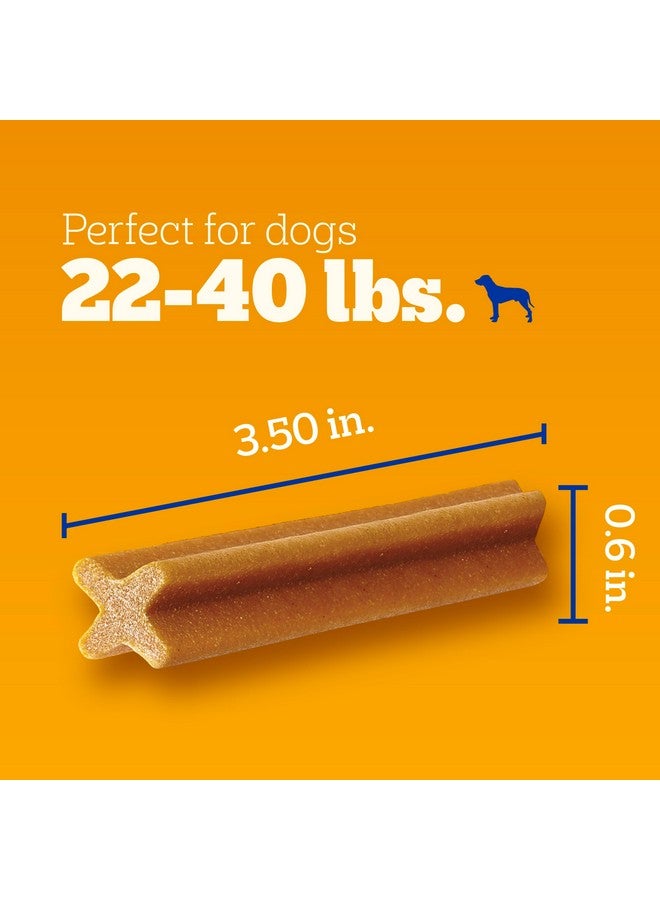 بيديجري مكافآت بيديجري دينتاستيكس للكلاب من السلالات الصغيرة والمتوسطة، أصلية مع دجاج حقيقي، 100 مكافأة إجمالاً - Image 3