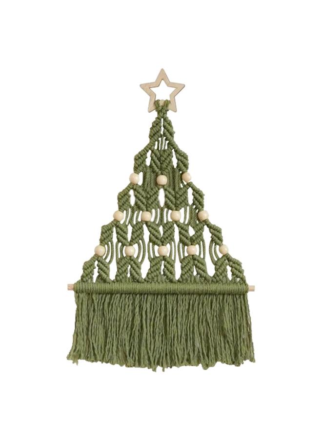Bluejw New Christmas Decoration Hand-woven Tapestry Christmas Tree Pendant Cotton Rope Material Bag Foreign Trade New Supply  - Image 1