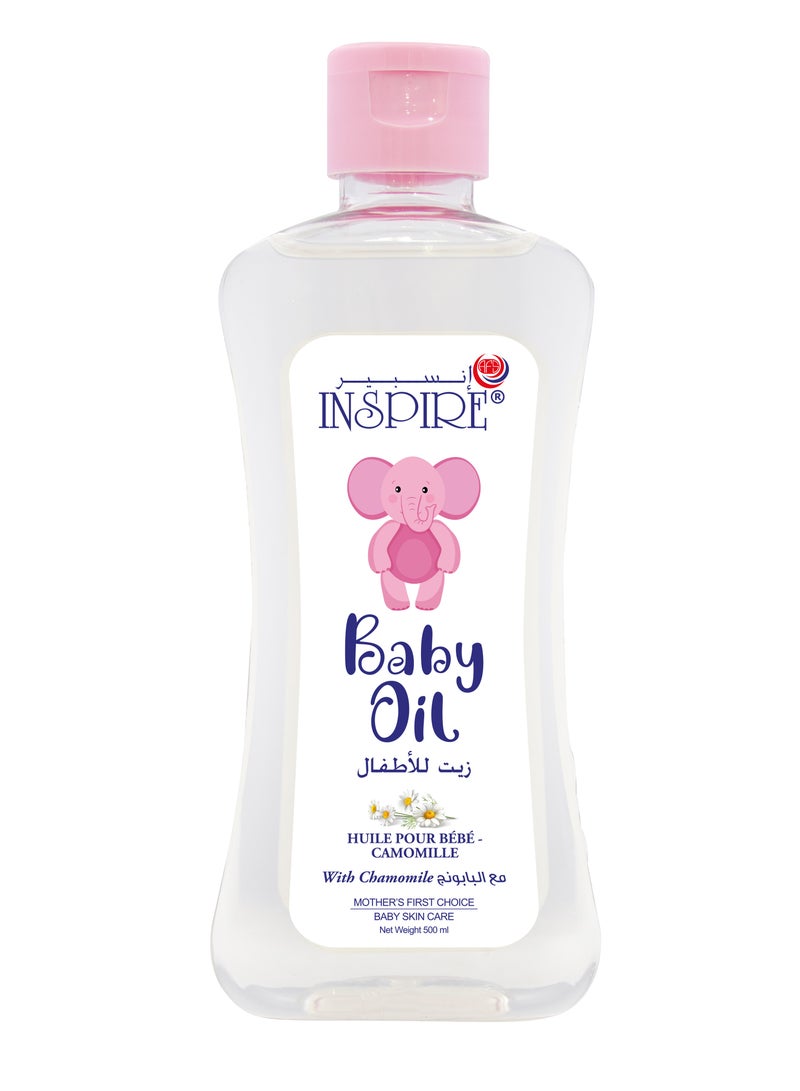 Inspire Baby Oil with Chamomile 500ml 