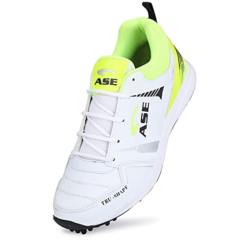 ASE Men's Parrot Green Professional Cricket Shoes 7 UK/IND - Image 1