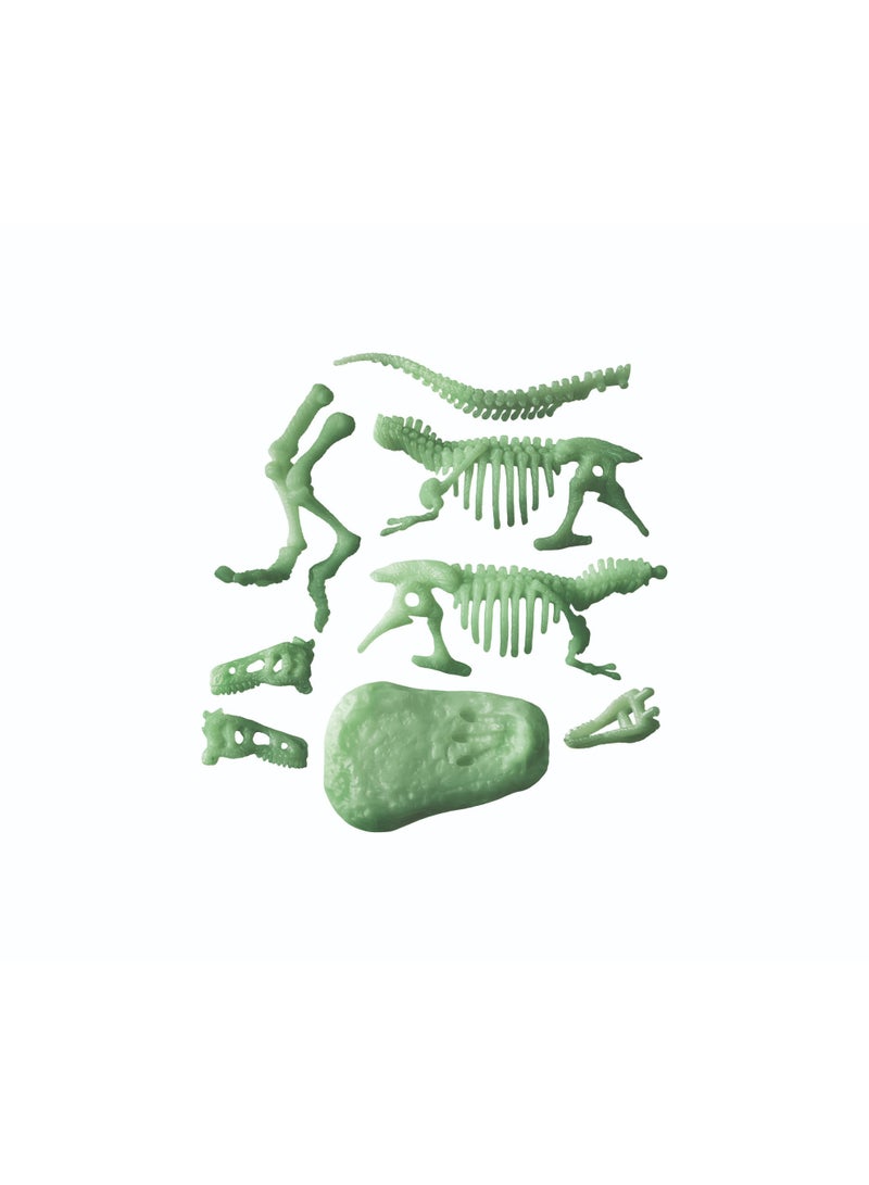 Clementoni Archeofun T-Rex | Dig, Discover and Assemble the Skeleton | Glow in the dark Dinosaur | STEM Toys | Science Toys | Educational & Learning Toy | Enhance Problem-solving Skills & Fine Motor Skills | Improves Coordination & Creativity | Gift for Kids and Toddlers - Image 2