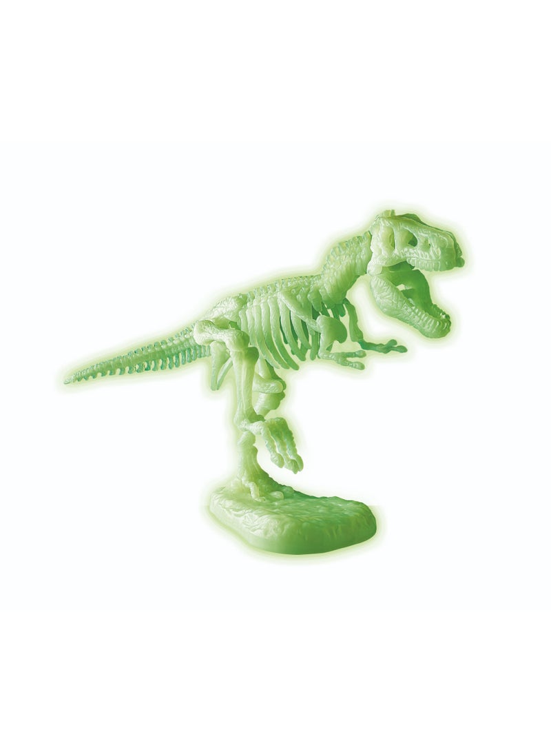 Clementoni Archeofun T-Rex | Dig, Discover and Assemble the Skeleton | Glow in the dark Dinosaur | STEM Toys | Science Toys | Educational & Learning Toy | Enhance Problem-solving Skills & Fine Motor Skills | Improves Coordination & Creativity | Gift for Kids and Toddlers - Image 3