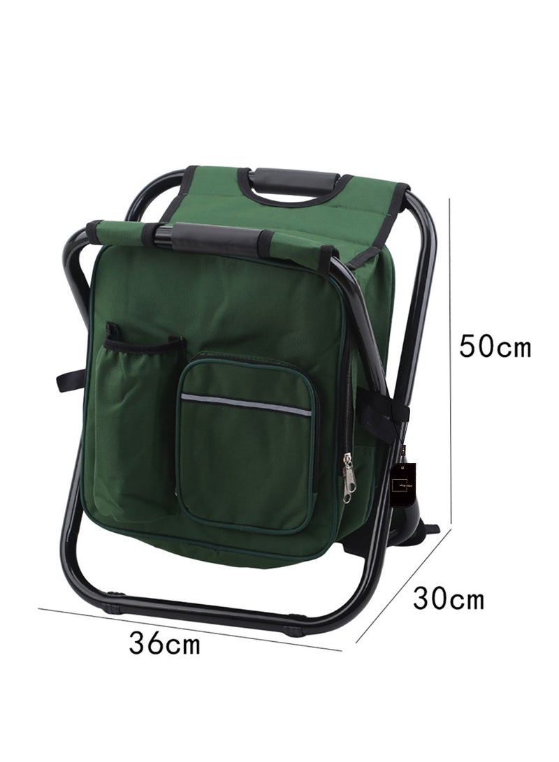 Sharpdo Outdoor Backpack Stool Portable Leisure Ice Pack Chair - Image 2