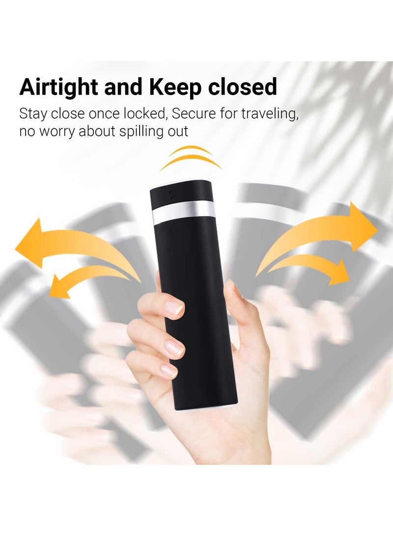 7 Day Pill Organizer, Daily Pill Box, Portable Travel Pill Organizer, Weekly Drawer Pill Case, Large Capacity Pill Holder to Hold Vitamins, Medicines, Pills, Supplements, Black - Image 5