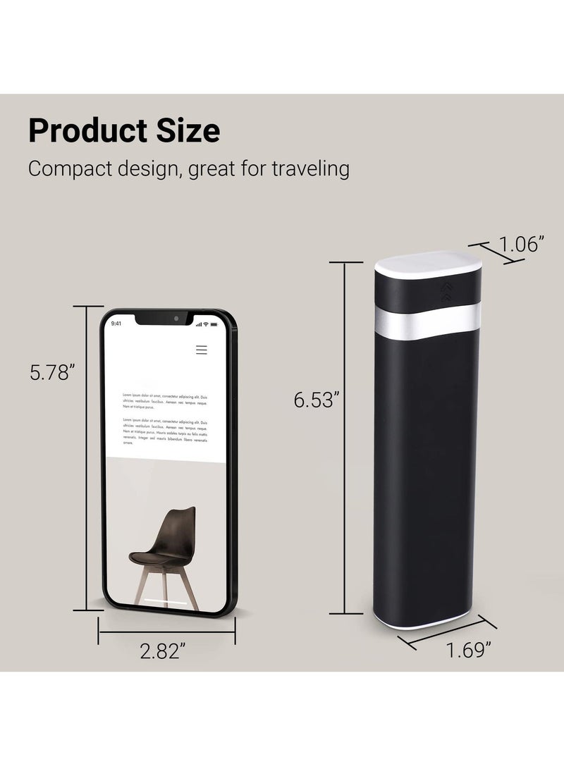 7 Day Pill Organizer, Daily Pill Box, Portable Travel Pill Organizer, Weekly Drawer Pill Case, Large Capacity Pill Holder to Hold Vitamins, Medicines, Pills, Supplements, Black - Image 4