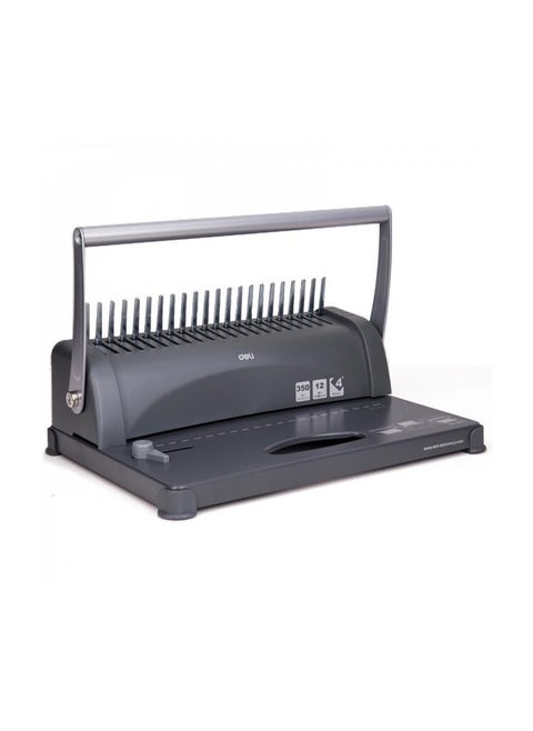 Comb Binding Machine, 350 Sheets Binding Capacity and 12 Sheets Punching Capacity