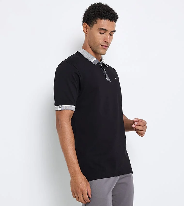 Ben Sherman  Ben Sherman Men's Short Sleeve Solid Polo Tees for Men | Best Price UAE