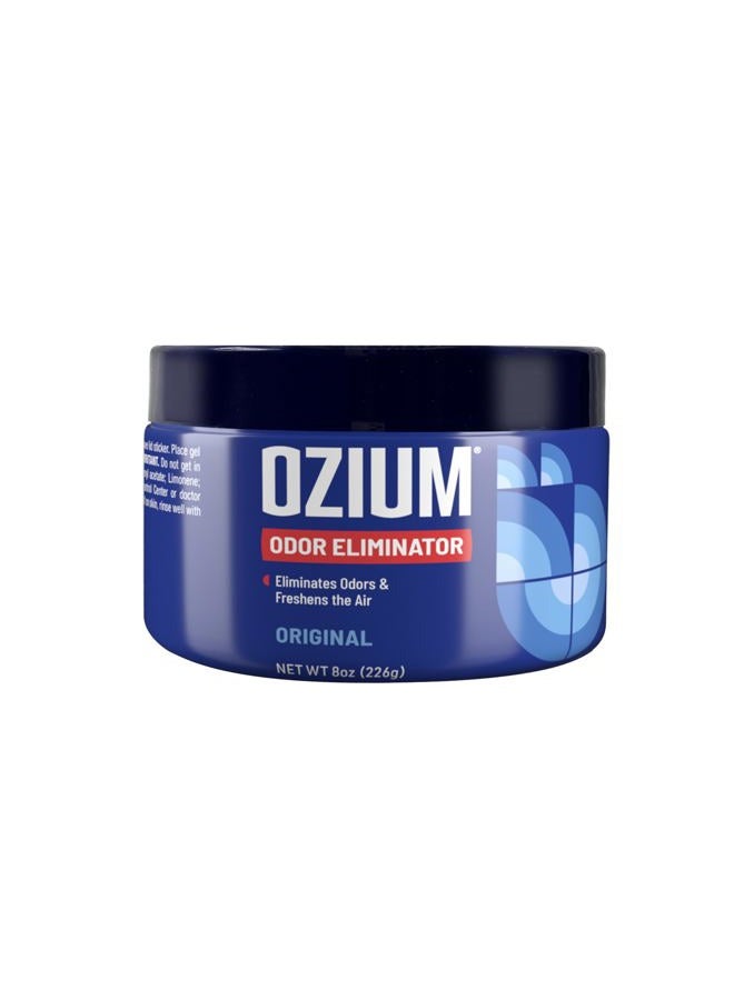 Ozium 8 Oz. 1 Pack Odor Eliminating Gel for Homes, Cars, Offices and More - Image 1