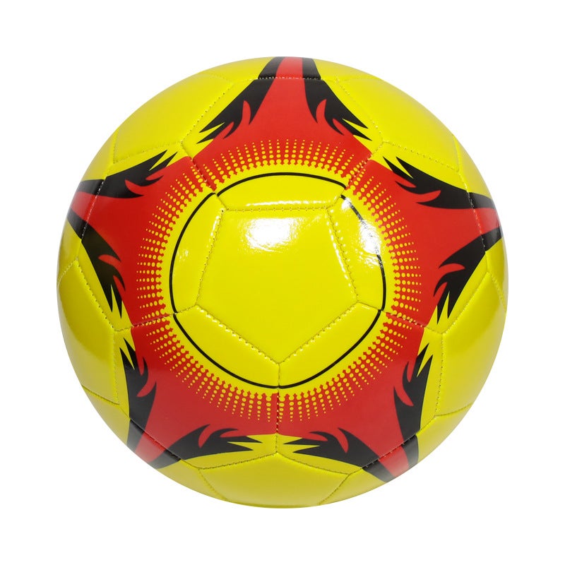 Generic Size 5 Adult 4 Youth 3 Kids PVC Soccer Ball Huang Hong Big Five Corners