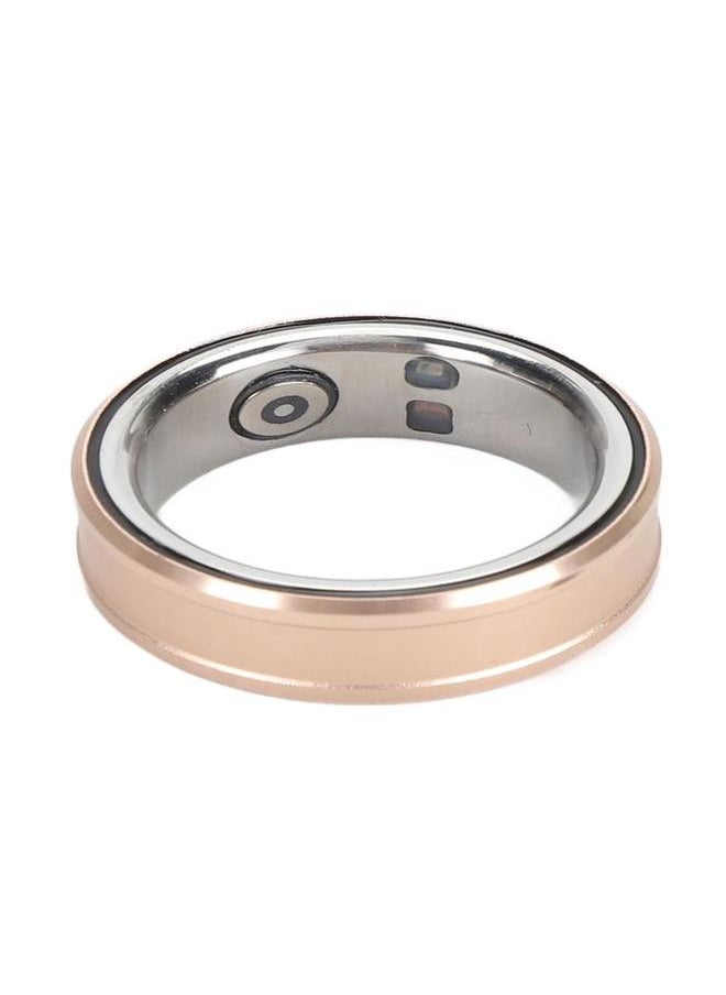 Thoraya - Smart Ring IP68 Waterproof Health Tracker Sleep Monitoring Bluetooth Fitness Ring for Temperature Step Counting Gold 20 - Image 1