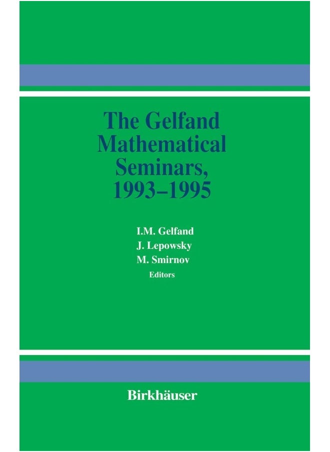 The Gelfand Mathematical Seminars, 1993-1995 