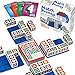 Funwares Match Frenzy Portable Pattern Matching Puzzle Game Family Mini Board Games Perfect for Travel Home Play Road Trip Activities for Kids and Adults Quick SetUp - Image 2