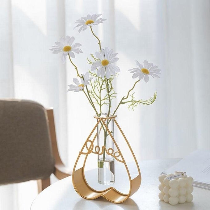 HEART SHAPE POT FOR DECORATION FLOWER POT GLASS VASE FOR HOME DECOR CENTER TABLE BEDROOM LIVING ROOM AND OFFICE DECORATION LUSTER GLASS VASE DECORATIVE VASEPACK OF 1 HEART SHAPE