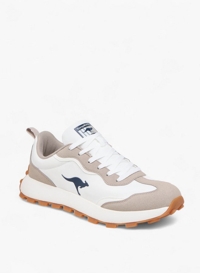 kangaROOS Men's Panelled Sneakers with Lace-Up Closure - Image 2