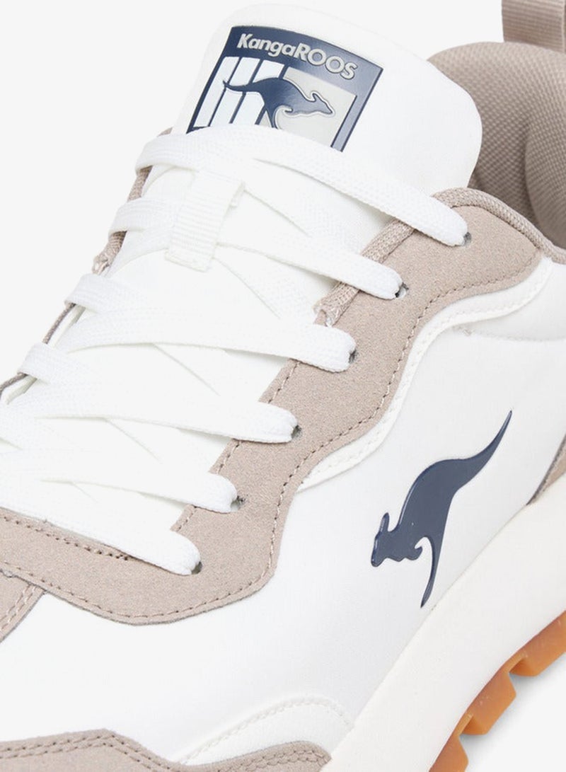 kangaROOS Men's Panelled Sneakers with Lace-Up Closure - Image 4