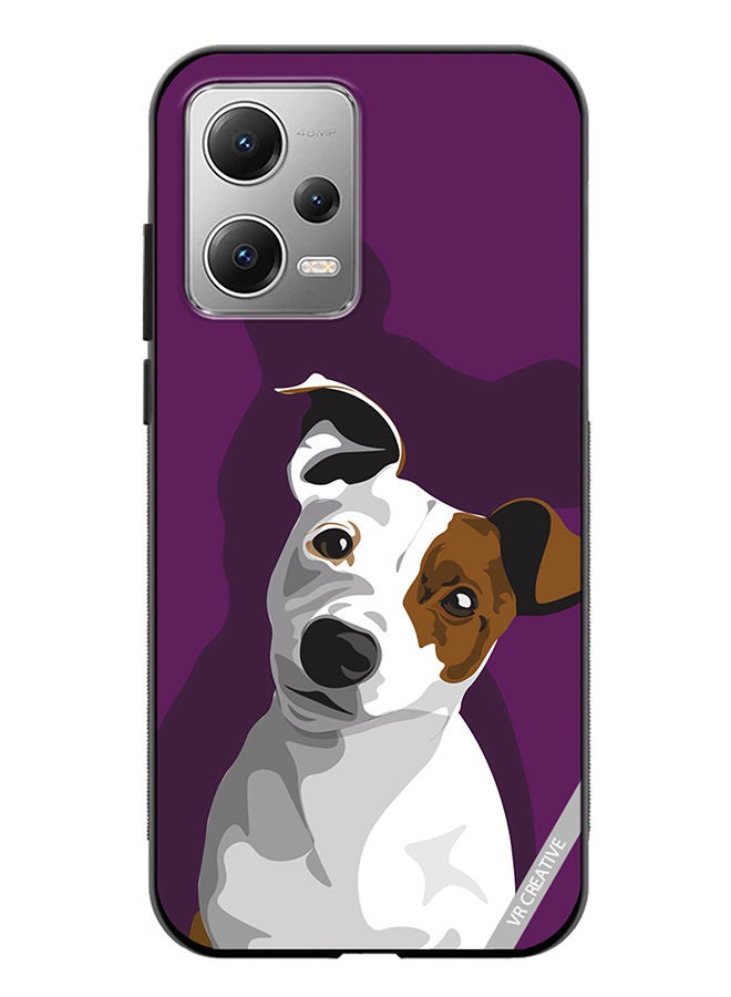 VR CREATIVE Protective Case Cover For Xiaomi Redmi Note 12 Dog Design Multicolour - Image 1