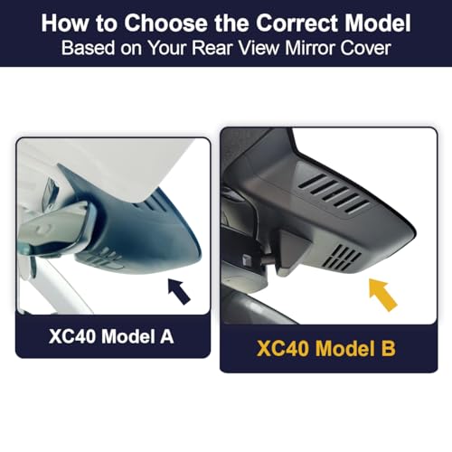Fitcamx 4K Dash Cam Suitable for Volvo XC40 XC40 Recharge B4 B5 T4 T5 P8 Model B Integrated OEM Look Ultra HD 2160P Video Loop Recording Builtin WiFi APP GSensor PlugPlay 64GB Card - Image 3