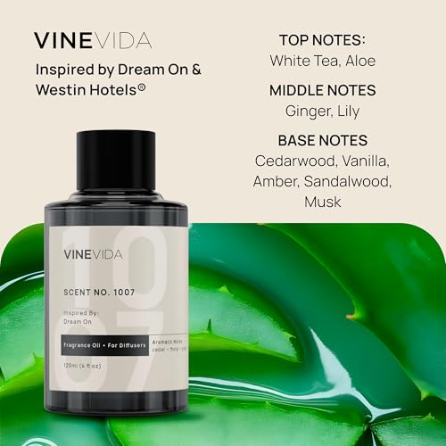 VINEVIDA (Pack of 4) Hotel Fragrance Collection Diffuser Oil - Hotel Scents Diffusers for Home - Cold Air Diffuser Oil - Hotel Scent Essential Oil, Diffuser Scents No. 1000, No.1001, No.1007, No.1003 - Image 5