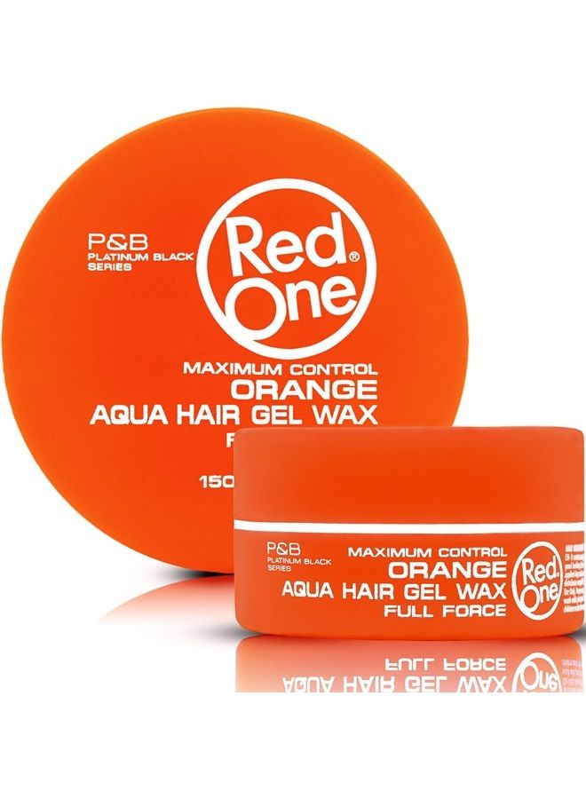 Red One , HAIR WAX 150ml, Orange  - Image 1