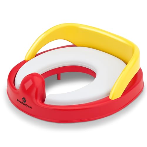 StarAndDaisy Potty Seat for Kids 1-5 Years – Child Safety Buckle Fixation Technology/Baby Potty Seat/Potty Training Seat with Comfortable Soft Cushion, Splash Proof Design, Anti Skid Legsd - Image 1