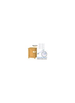 KidDough KidDough Furniture Safety Locks for Kids (21x5cm White) - 10 Pcs  - Image 3