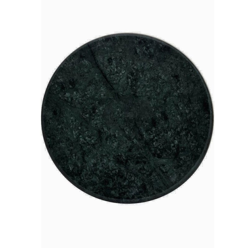 CHULO Indian Marble ChaklaRolling Pin BoardRoti MakerChaklaChapati Maker for Home Kitchen Finished Marble Roti Maker 10 Inch Green Chakla - Image 1