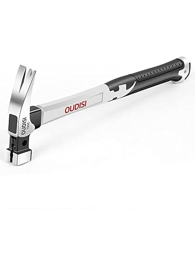 PROMASS 13OZ Heavy Claw Hammer Nail Hammer Tool Steel Woodworking Striking Tools Magnetic Automatic Nail Suction Hammer (SQUARE HEAD HAMMER) - Image 1