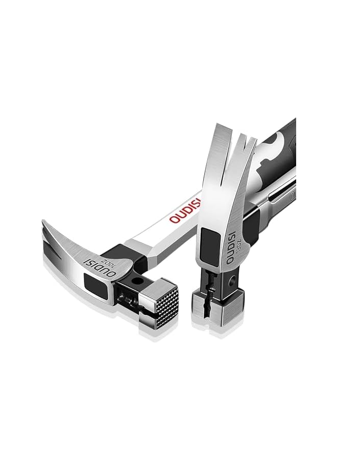 PROMASS 13OZ Heavy Claw Hammer Nail Hammer Tool Steel Woodworking Striking Tools Magnetic Automatic Nail Suction Hammer (SQUARE HEAD HAMMER) - Image 2