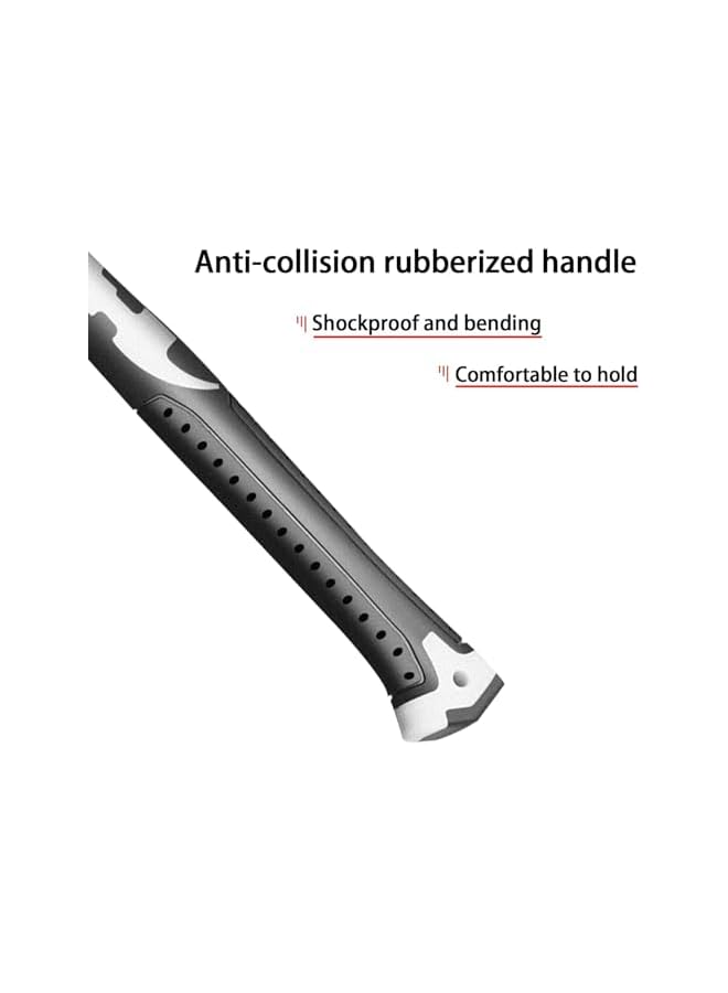 PROMASS 13OZ Heavy Claw Hammer Nail Hammer Tool Steel Woodworking Striking Tools Magnetic Automatic Nail Suction Hammer (SQUARE HEAD HAMMER) - Image 5