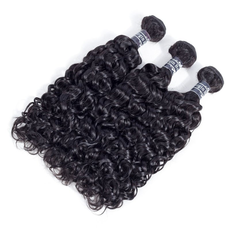 Amella Hair Brazilian Virgin Curly Hair 3 Bundles 16 18 20 Inch 8A 100 Unprocessed Brazilian Remy Human Hair Extensions Natural Color