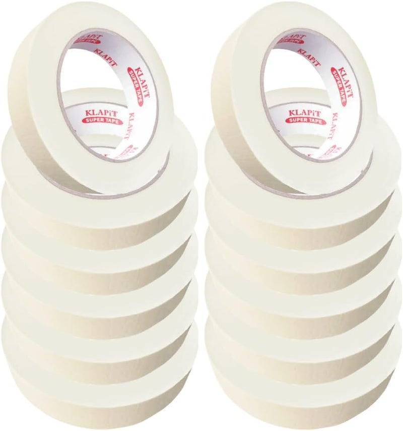 KLAPiT Industrials Masking Tape - 12 Pack - Image 1