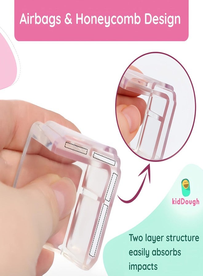 KidDough Corner Guards for Baby Safety, Transparent, Corner Protector for Furniture, Table Edge Guards, 10 pcs/Pack - Image 2