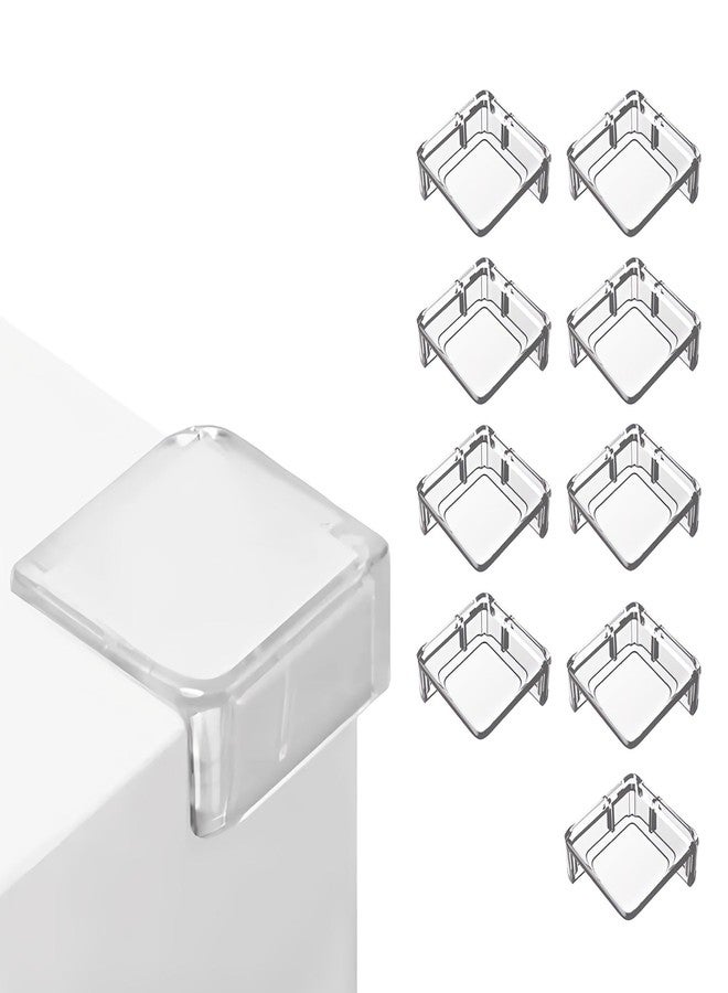 KidDough Corner Guards for Baby Safety, Transparent, Corner Protector for Furniture, Table Edge Guards, 10 pcs/Pack - Image 1