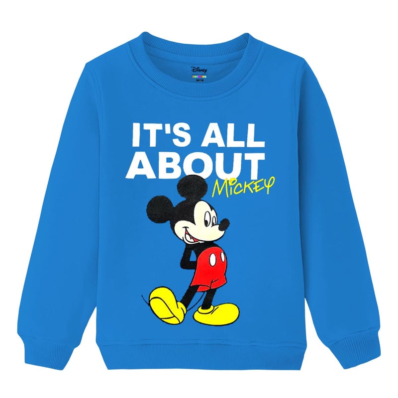 Kuchipoo Boys Regular Fit Winterwear Sweatshirt (© Disney-SWT-312, 4-5 Years, Multi-Colored) - Image 5